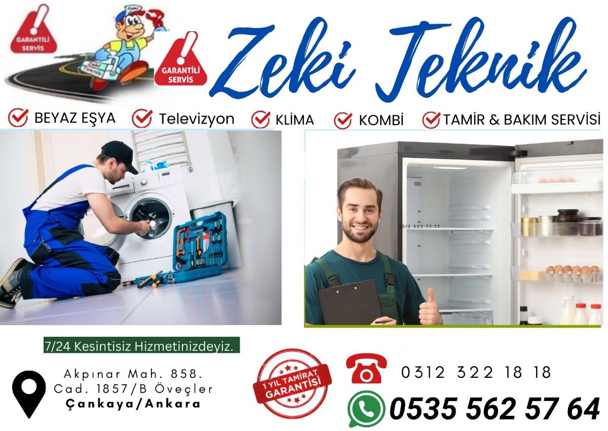 Öveçler Bosch Beyaz Eşya Servisi