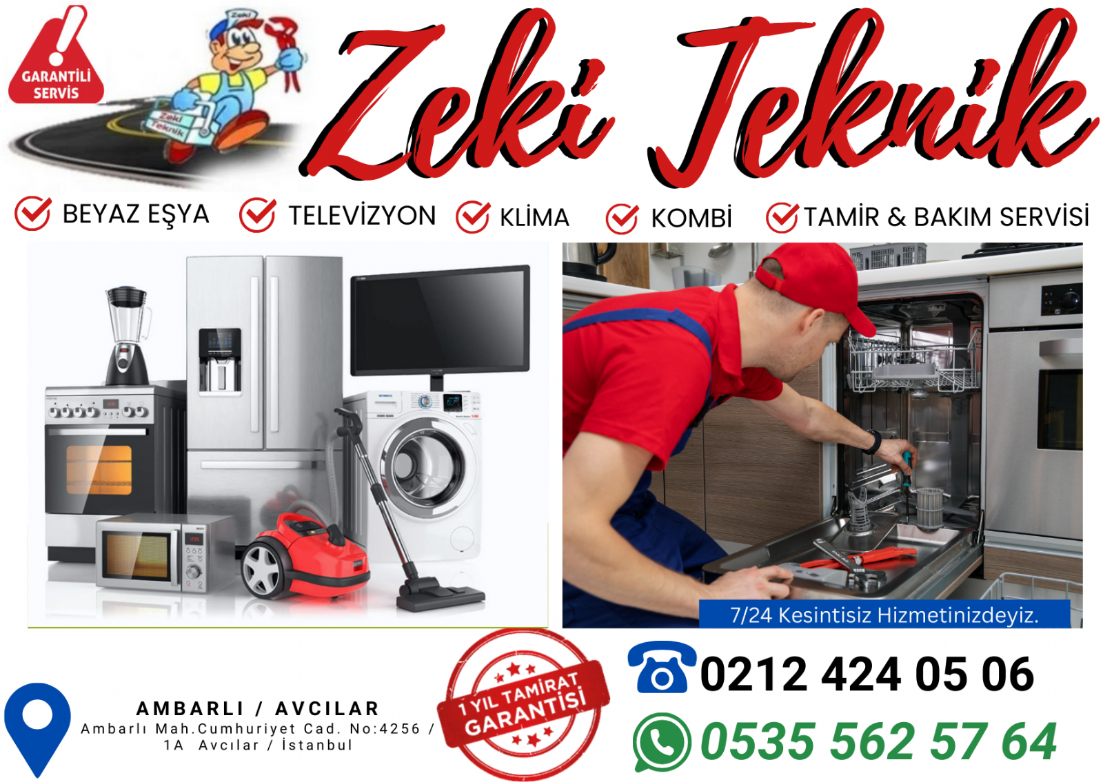 Ambarlı  Bosch Servisi