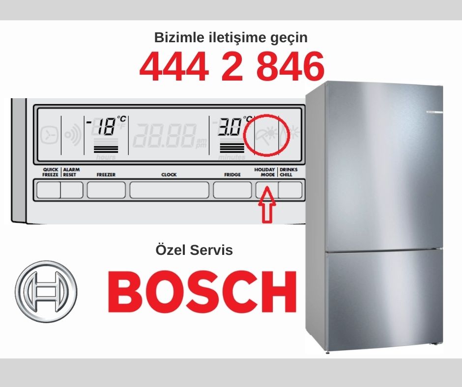 Bosch Buzdolabı Holiday Modundan Nasıl Çıkarılır