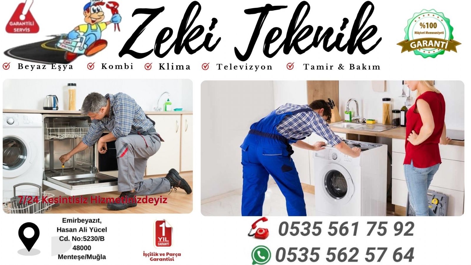 Menteşe Bosch Servisi 