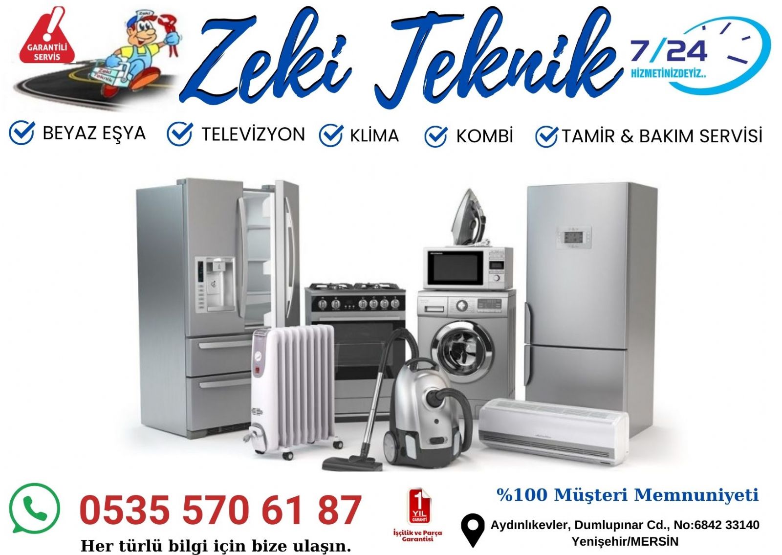 Mersin Yenişehir Bosch Servisi 