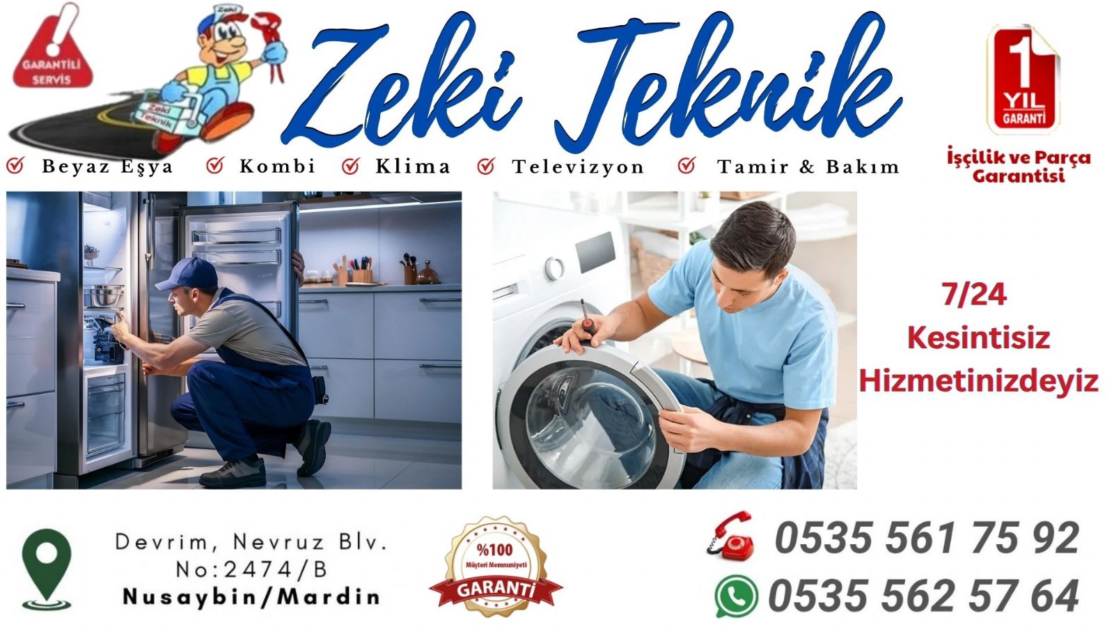 Nusaybin Bosch Servisi 