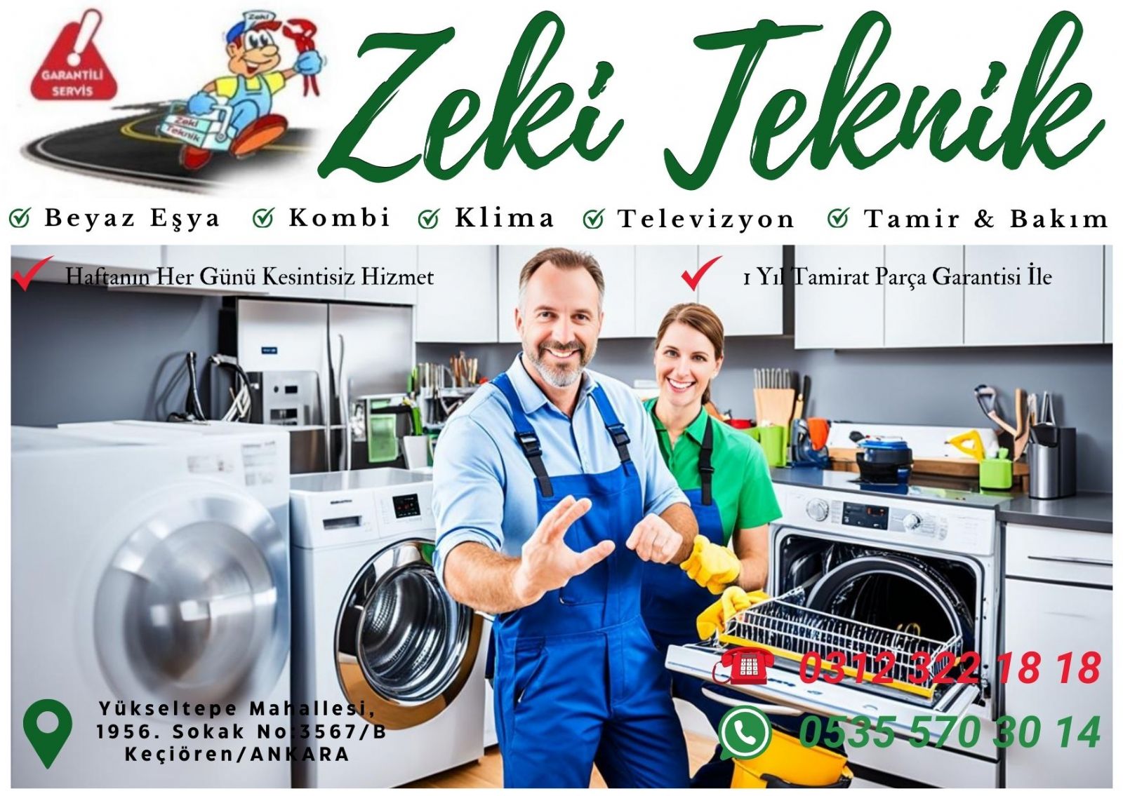 Yükseltepe Bosch Servisi